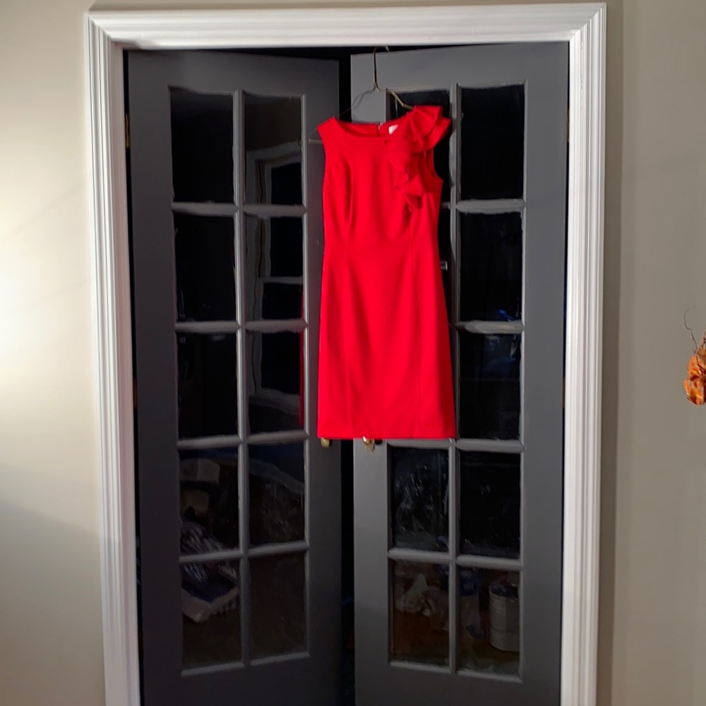 Calvin Klein Red Dress